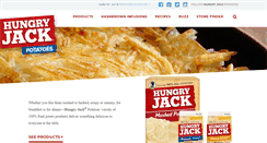 Desktop Screenshot of hungryjackpotatoes.com